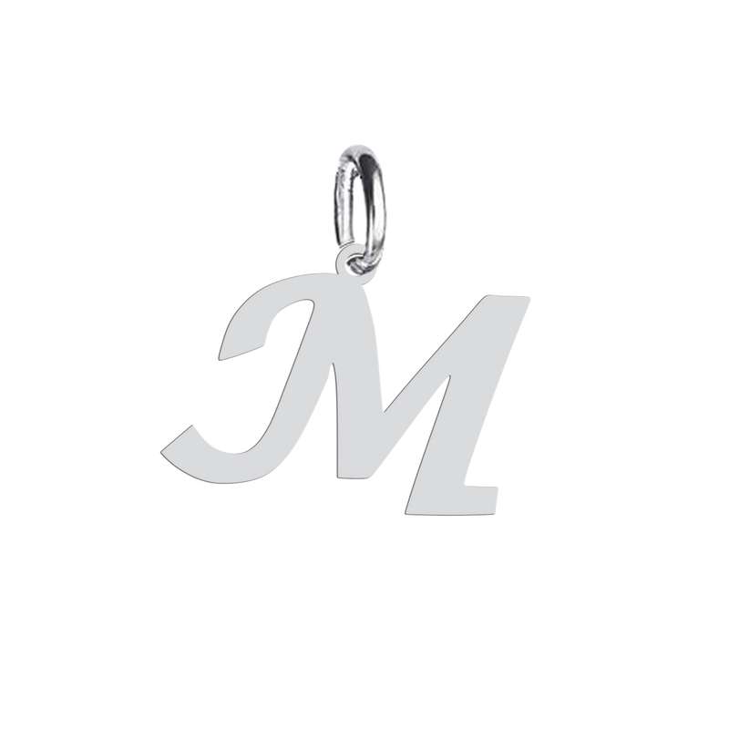 آویز گردنبند هایکا طرح حرف M مدل ha 309
