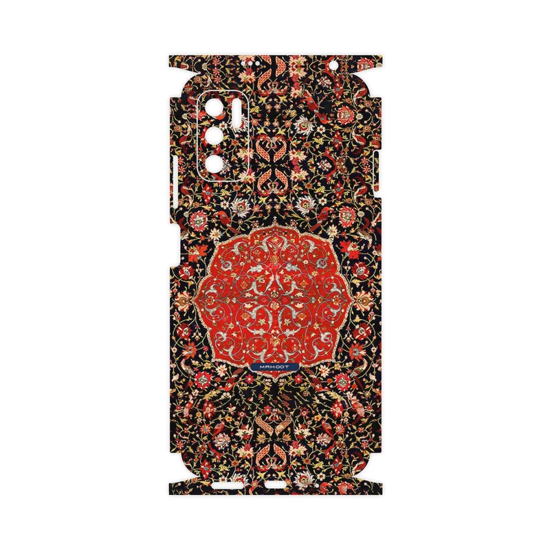 برچسب پوششی ماهوت مدل Persian_Carpet_Red-FullSkin مناسب برای گوشی موبایل شیائومی Redmi Note 11SE