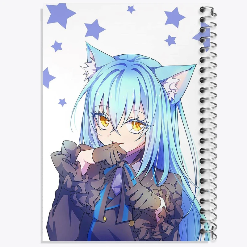 دفتر مشق 50 برگ خندالو مدل ریمورو تمپست انیمه اسلایم کد 15600