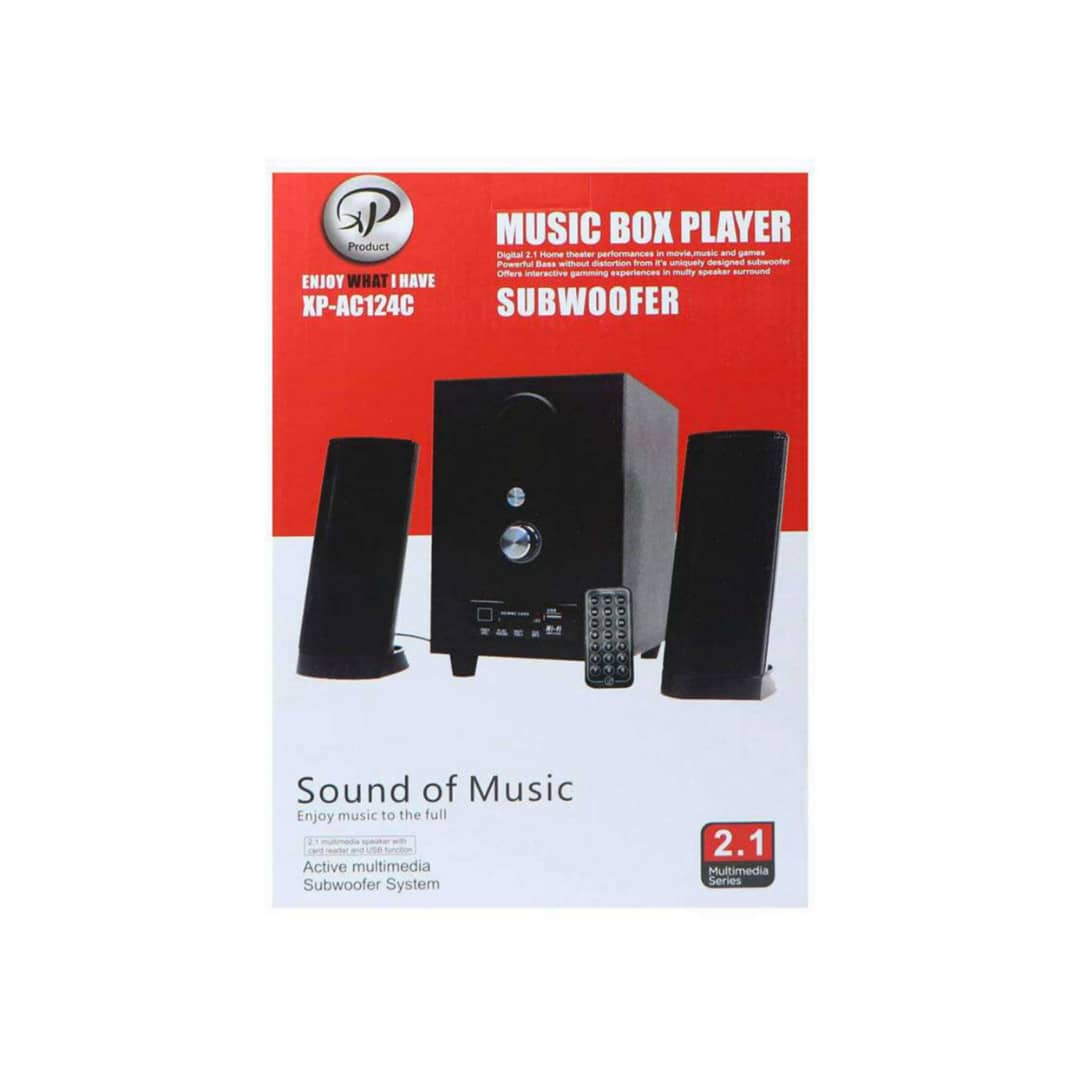 اسپیکر دسکتاپ ایکس پی-پروداکت مدل AC124C