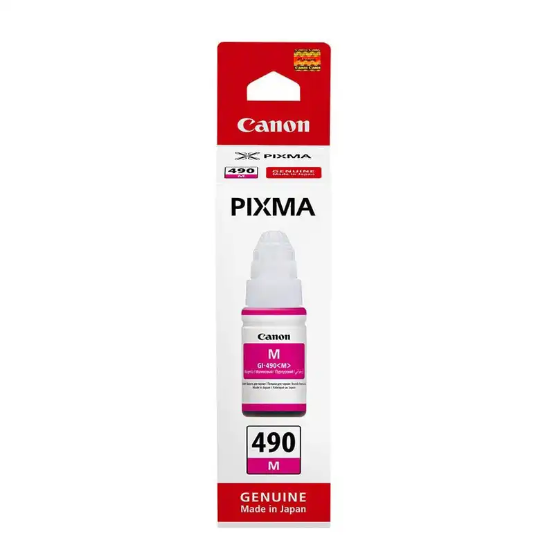 جوهر قرمز مخزن کانن مدل GI-490 حجم 70 میلی لیتر