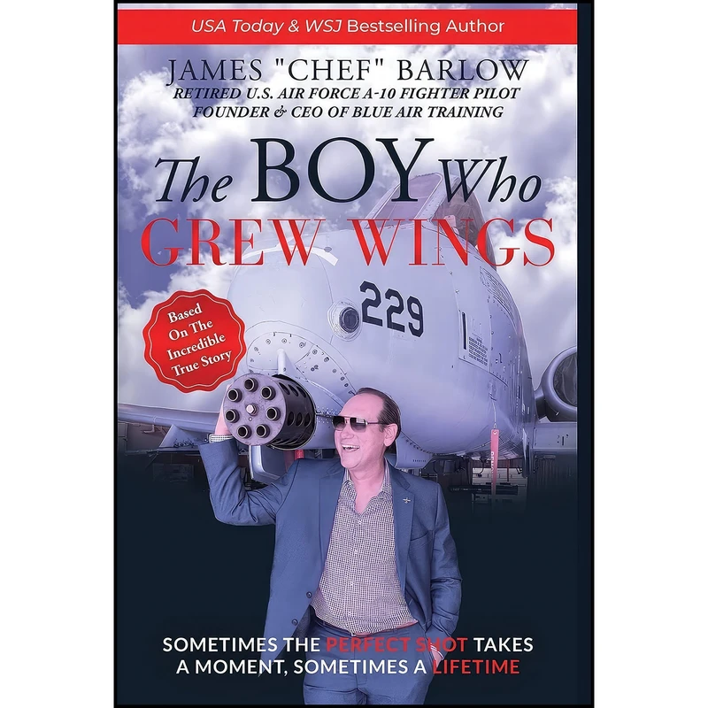 کتاب The Boy Who Grew Wings اثر James  quot Chef quot  Barlow انتشارات King of Kings Publishing