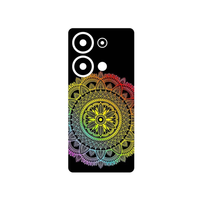برچسب پوششی ماهوت مدل Mandala Design 4 مناسب برای گوشی موبایل شیائومی Redmi Note 13 Pro 4G