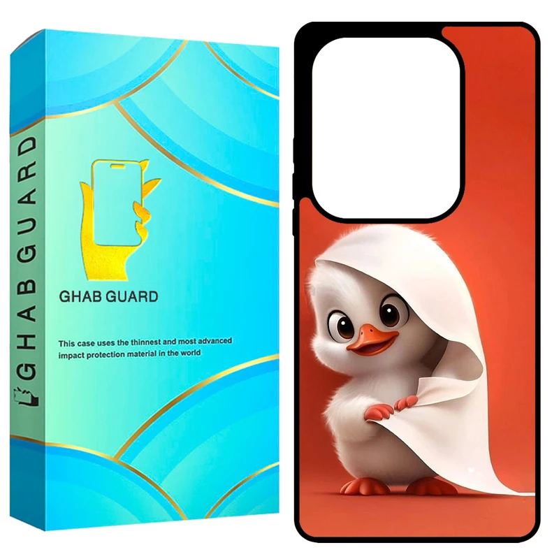 کاور قاب گارد طرح اردک مدل GCHPN13P مناسب برای گوشی موبایل شیائومی Redmi Note 13 Pro 4G / Poco M6 Pro 4G