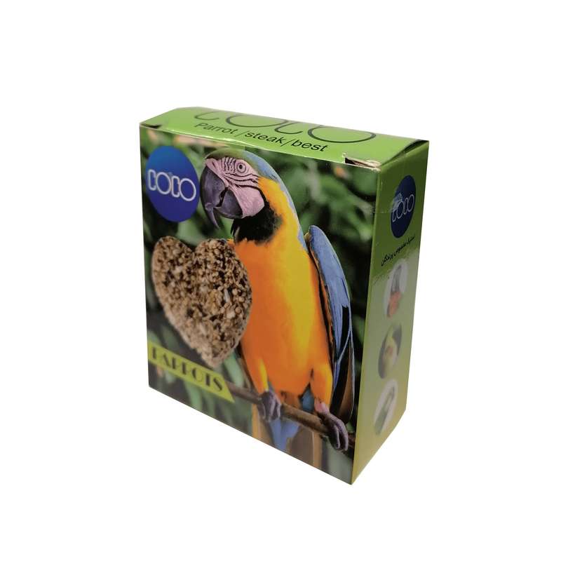 تشویقی پرندگان پاروتس مدل قلبی کد 22 وزن 35 گرم