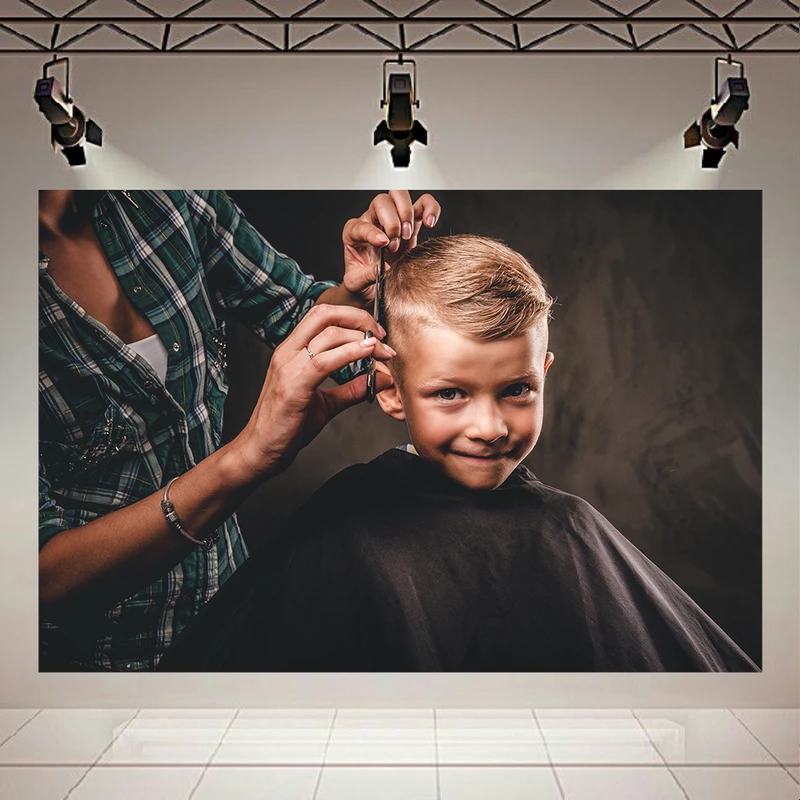 استیکر طرح آرایشگاه کودک کد AR31087