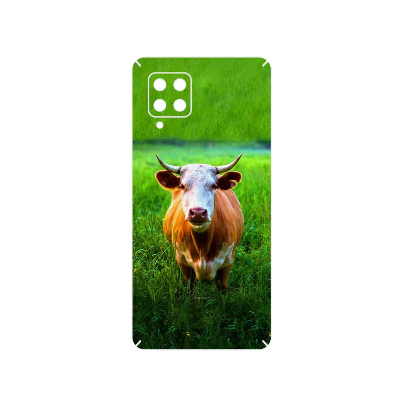 برچسب پوششی ماهوت مدل Cow مناسب برای گوشی موبایل سامسونگ Galaxy A42