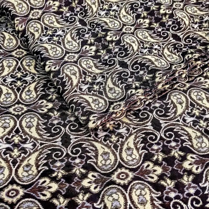 پارچه روفرشی طرح  جاجیم کد G100-A