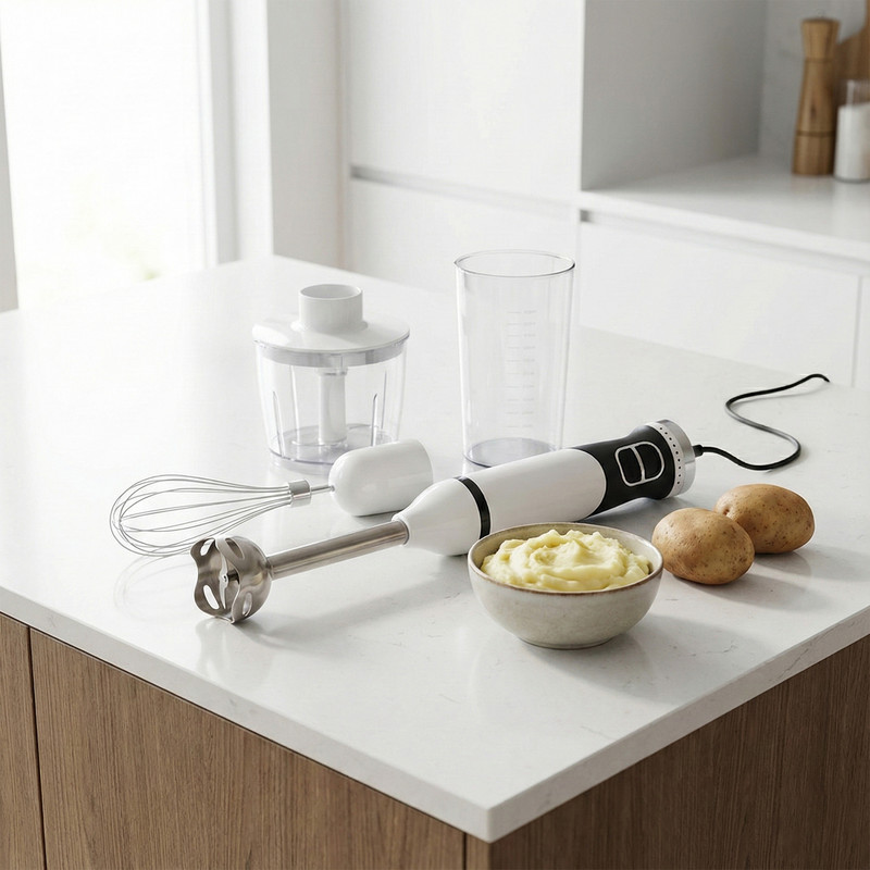 گوشت کوب برقی چندکاره 600 وات مدل HB1108-61WB