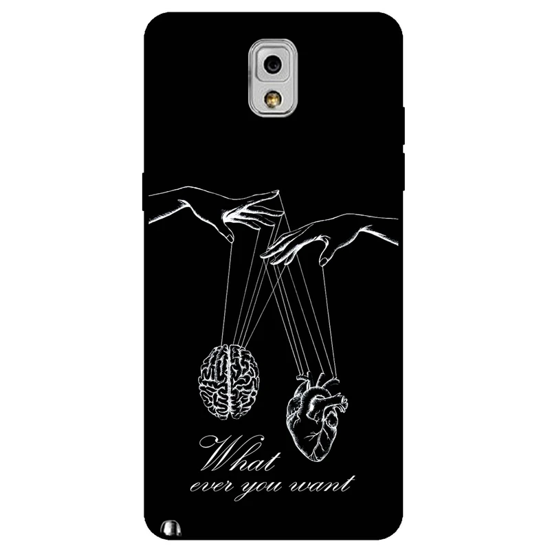 کاور مگافون طرح فکر و احساس مدل 1899 مناسب برای گوشی موبایل سامسونگ Galaxy Note 3   