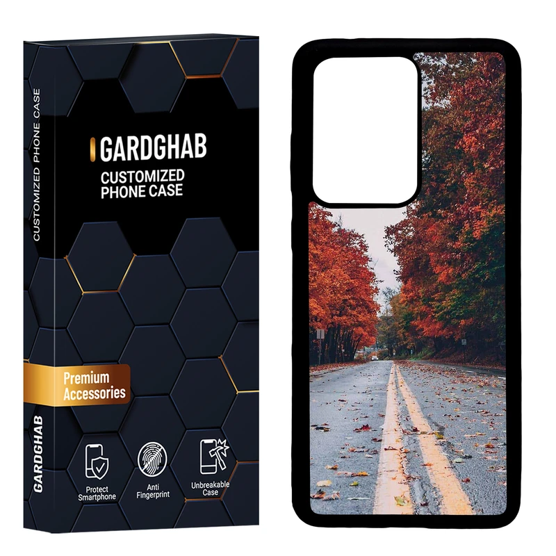 کاور گارد قاب مدل پشت گلس منظره و طبیعت مناسب برای گوشی موبایل سامسونگ  Galaxy S20 Ultra