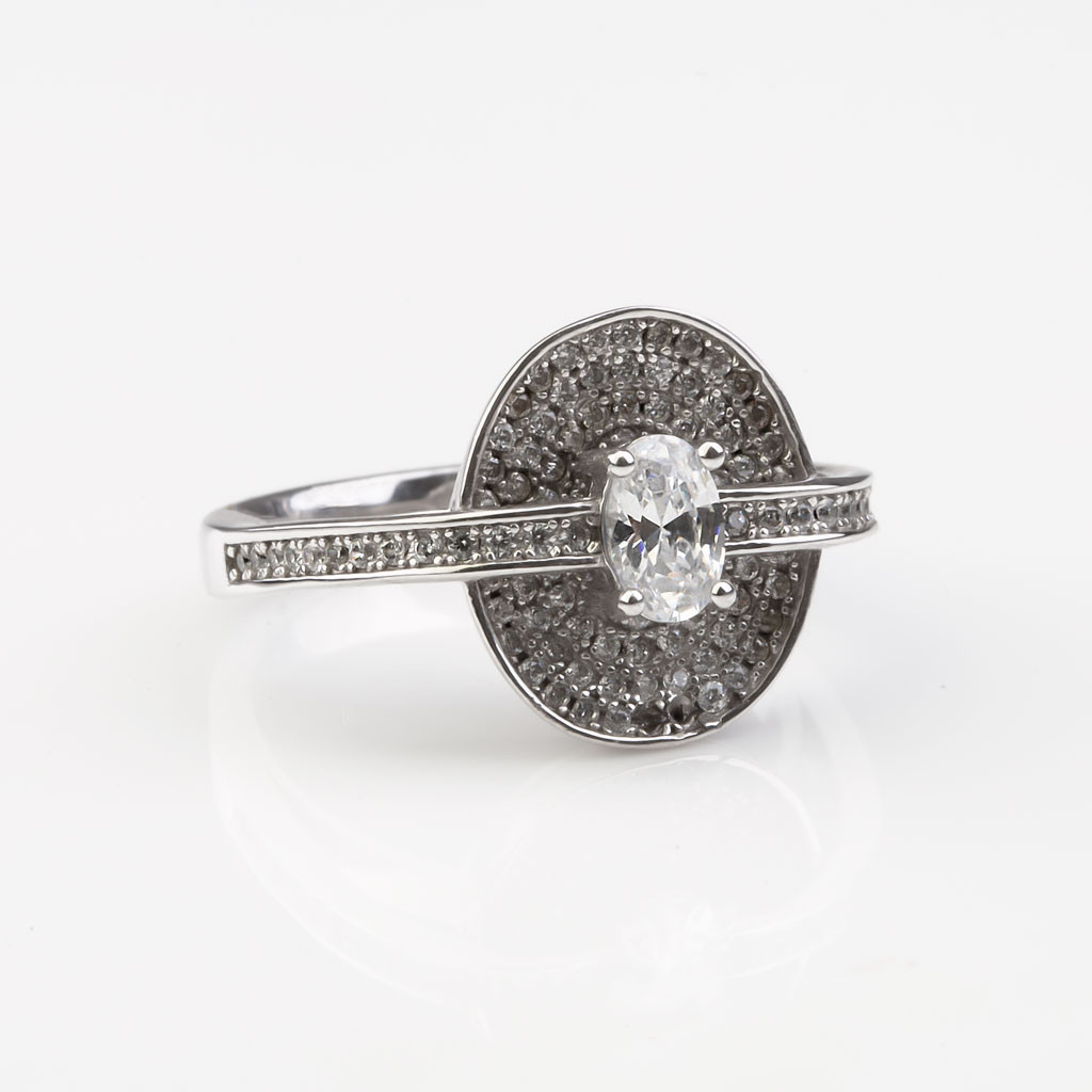 انگشتر نقره زنانه مدل 21349 انگشتر نقره زنانه مدل 21349