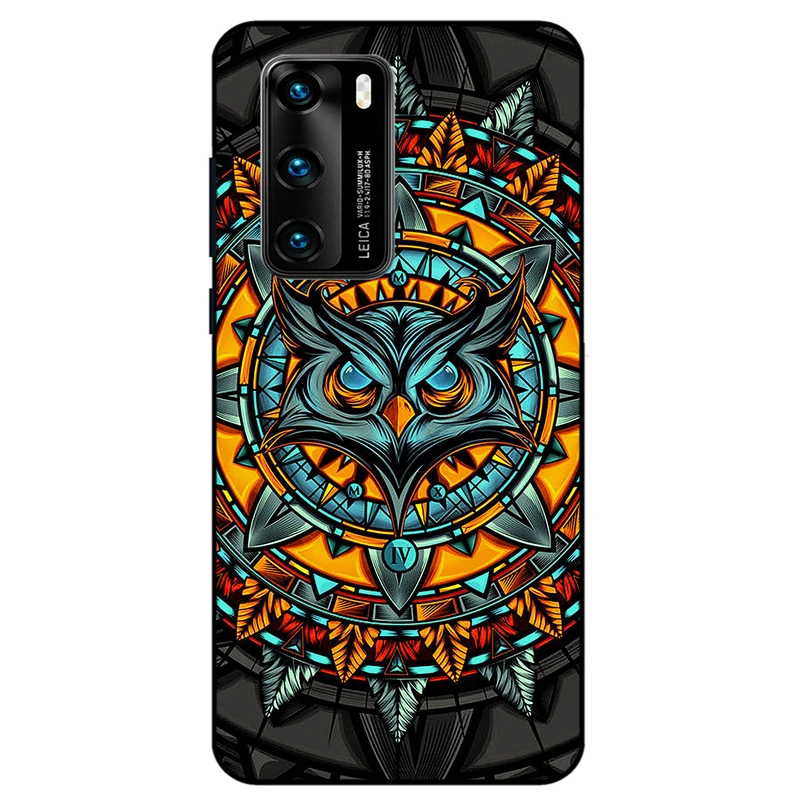 کاور مگافون طرح جغد مدل 1903 مناسب برای گوشی موبایل هوآوی P40