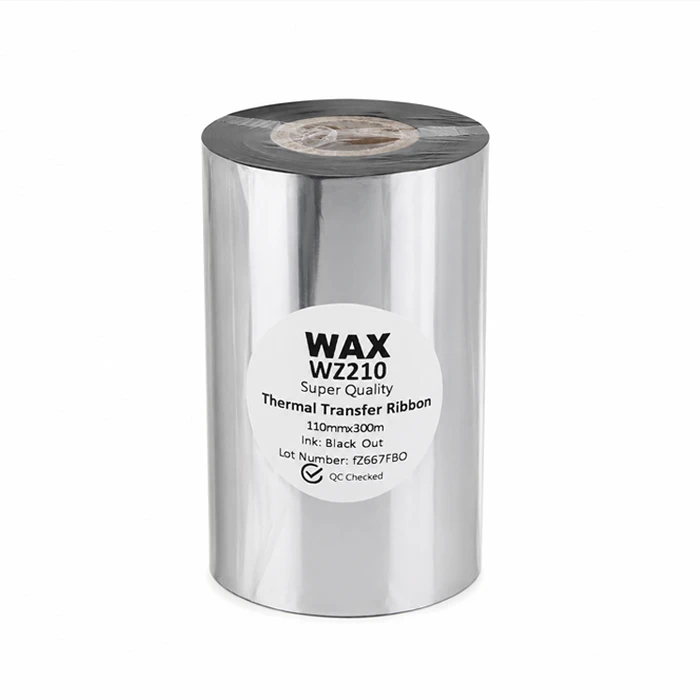 ریبون پرینتر لیبل زن مدل Wax110x300