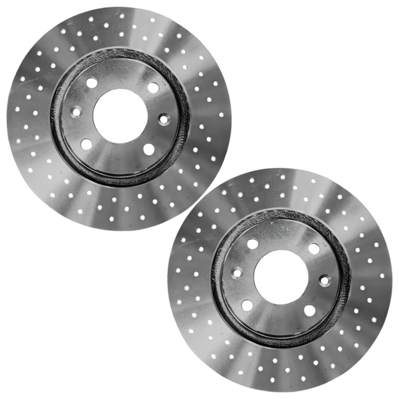 دیسک ترمز تقویتی چرخ جلو مدل AutoNext003  مناسب برای سیتروئن زانتیا بسته 2 عددی