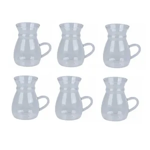 فنجان آرو مدل بوروسیلیکات Keyif Borosilikat کد 1843 بسته شش عددی 