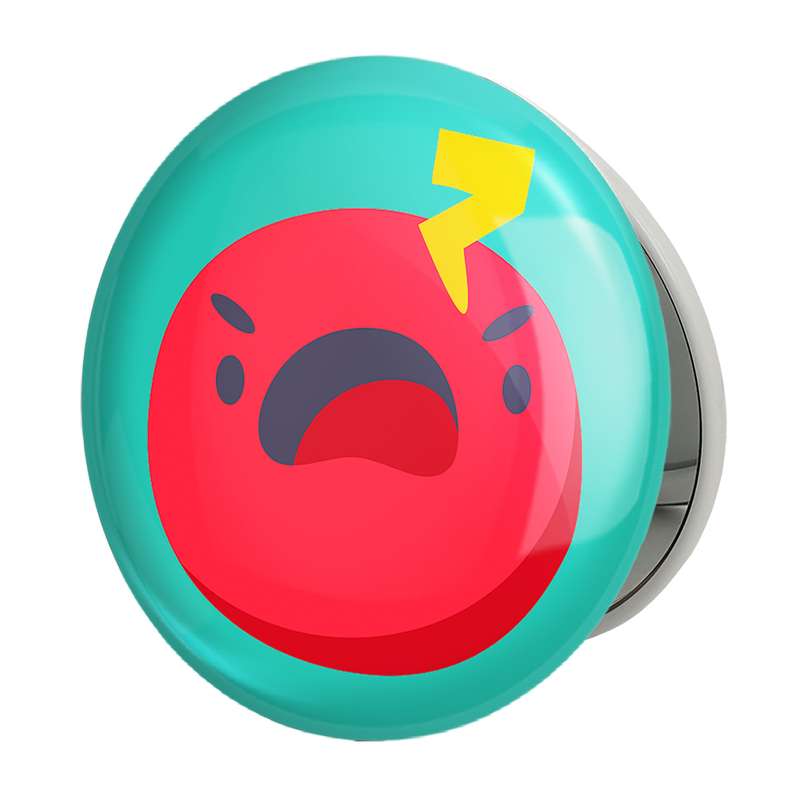 آینه جیبی خندالو طرح ایموجی Emoji مدل تاشو کد 3000