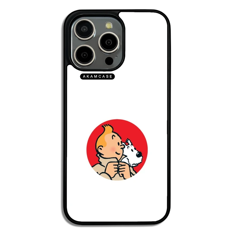 کاور آکام مدل AMC-WA15PROMAX-TINTIN-21مناسب برای گوشی موبایل اپل iPhone 15 Pro Max