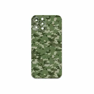 MAHOOT Army-Green-Pixel Cover Sticker for Apple iPhone 12 Pro Max