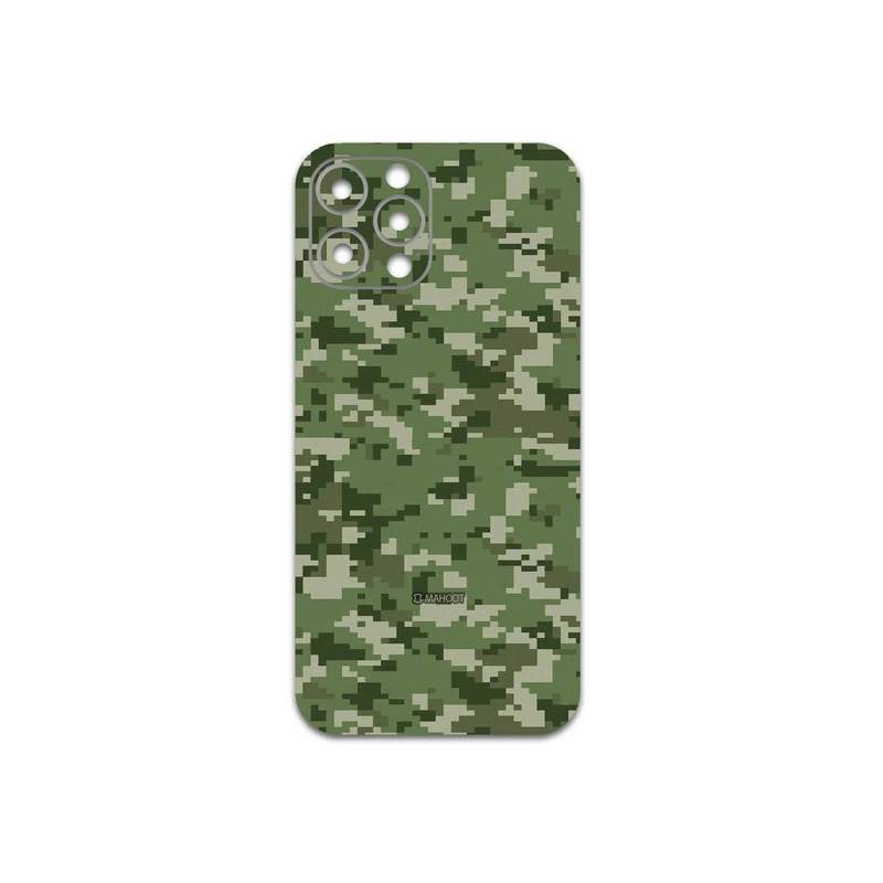 برچسب پوششی ماهوت مدل Army-Green-Pixel مناسب برای گوشی موبایل اپل iPhone 12 Pro Max
