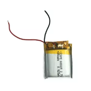 باتری لیتیومی مدل 602025 ظرفیت 250 میلی آمپر ساعت