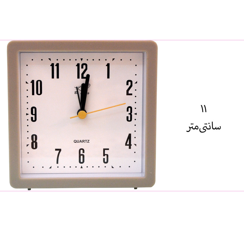 ساعت رومیزی طرح عقربه‌ای دیچینگ مدل پاستیلی کد P1