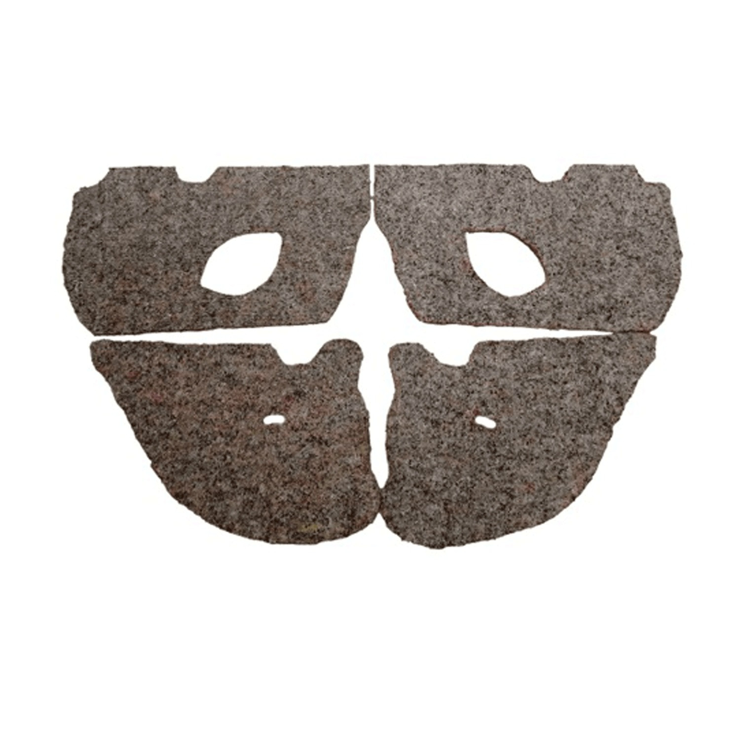 عایق صداگیری خودرو مدل نمدی مناسب برای پژو 206 مجموعه 13 عددی