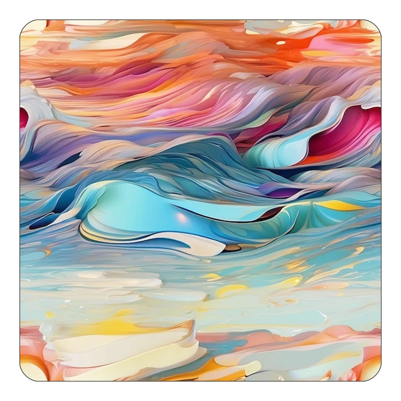 مگنت کاکتی طرح نقاشی رنگ روغن مدل mp69537