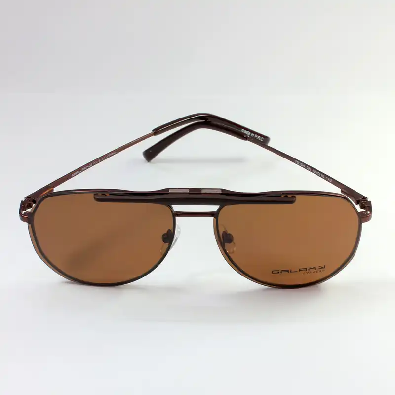 فریم عینک طبی گلکسی مدل 70154 به همراه کاور آفتابی