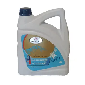 ضدیخ و ضدجوش 50 به 50 آذتی اویل مدل هیبریدی حجم 4 لیتر