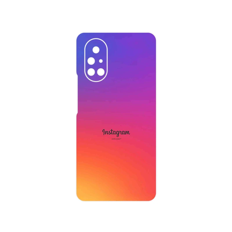 برچسب پوششی ماهوت مدل Instagram مناسب برای گوشی موبایل هوآوی Nova 8