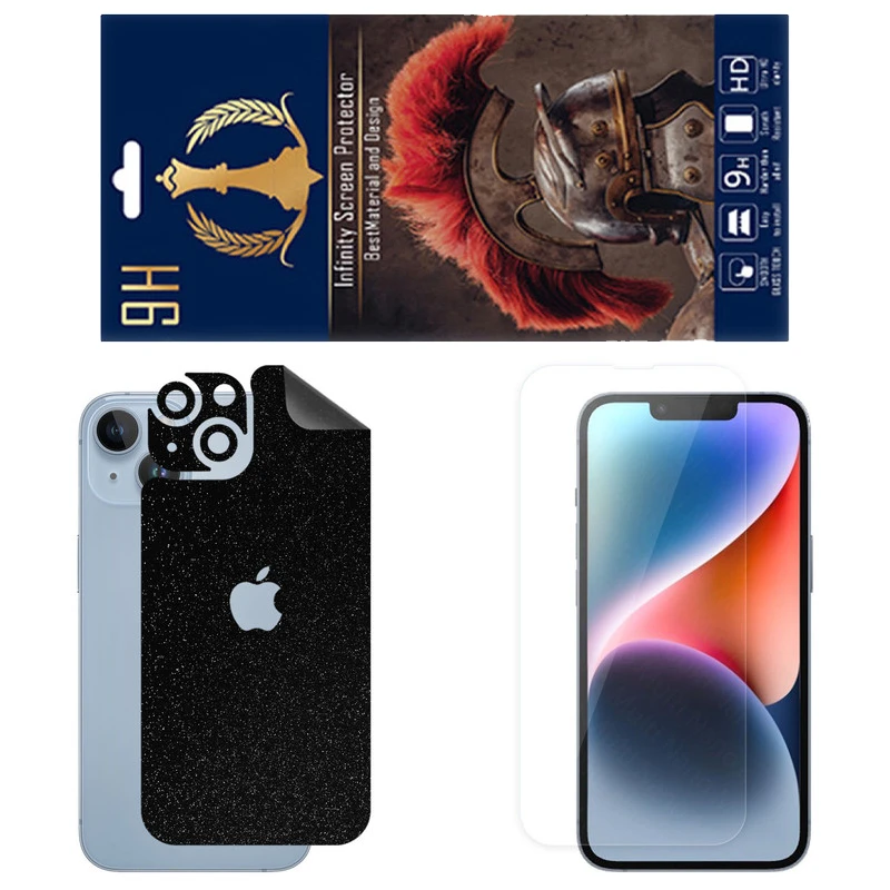 برچسب پوششی اینفینیتی مدل SPACE مناسب برای گوشی موبایل اپل iPhone 14 به همراه محافظ صفحه نمایش