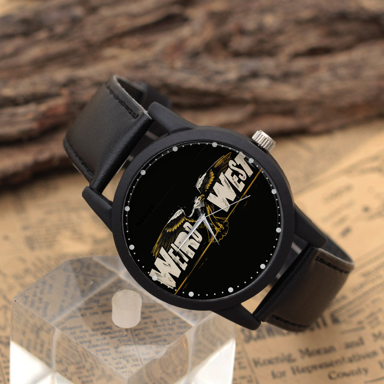 ساعت مچی عقربه ای ناکسیگو مدل Weird West کد LF14146 ساعت مچی عقربه ای ناکسیگو مدل Weird West کد LF14146