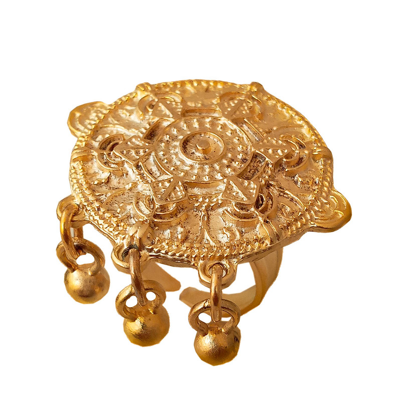 انگشتر زنانه مدل ورشو کد GOL-0061