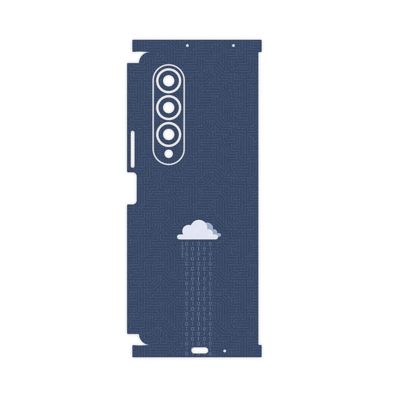 برچسب پوششی ماهوت مدل Minimal Data Cloud-FullSkin مناسب برای گوشی موبایل سامسونگ Galaxy Z Fold4
