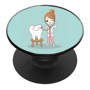 پایه نگهدارنده گوشی موبایل پاپ سوکت مدل دندون دندونی کد 03