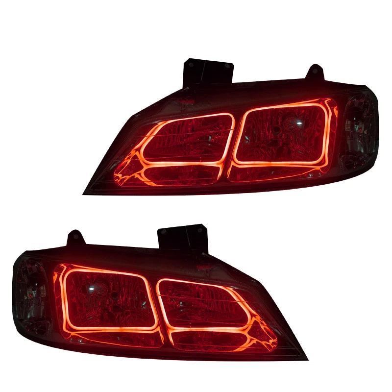 چراغ جلو خودرو گروه پژوهش صنعت مدرن مدل Neon-R مناسب برای پژو پارس بسته دو عددی