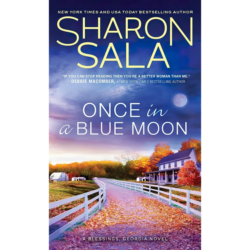 کتاب Once in a Blue Moon اثر Sharon Sala انتشارات Sourcebooks Casablanca