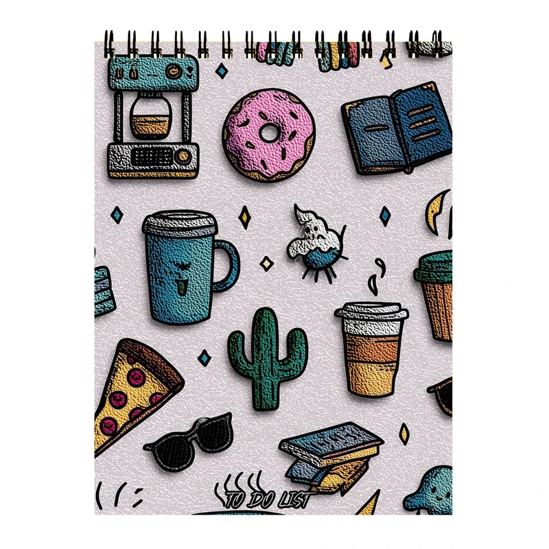 دفتر برنامه‌ریزی 60 برگ مدل فانتزی کد 66