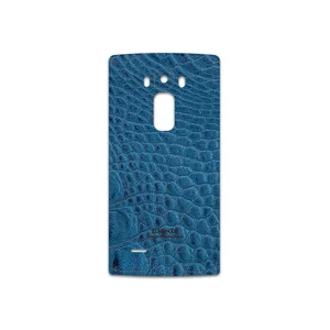 MAHOOT Blue-Crocodile-Leather Cover Sticker for LG G Flex 2