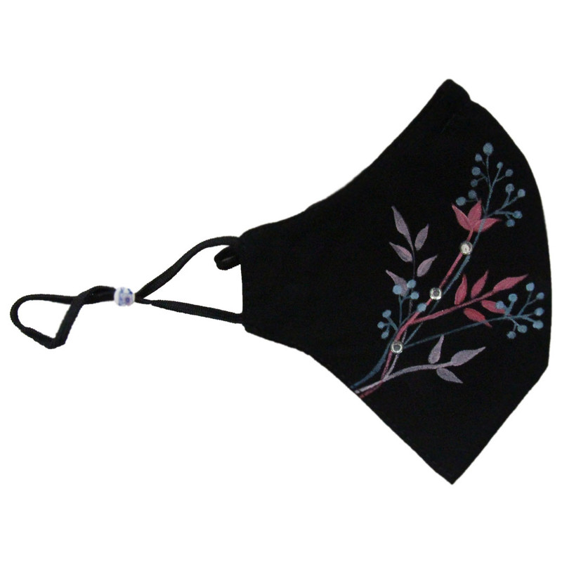 ماسک پارچه ای زنانه مدل M1006 نقاشی