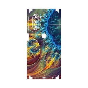 MAHOOT Mathematical Geometric Shape 8-FullSkin Cover Sticker for Motorola Moto G51 5G