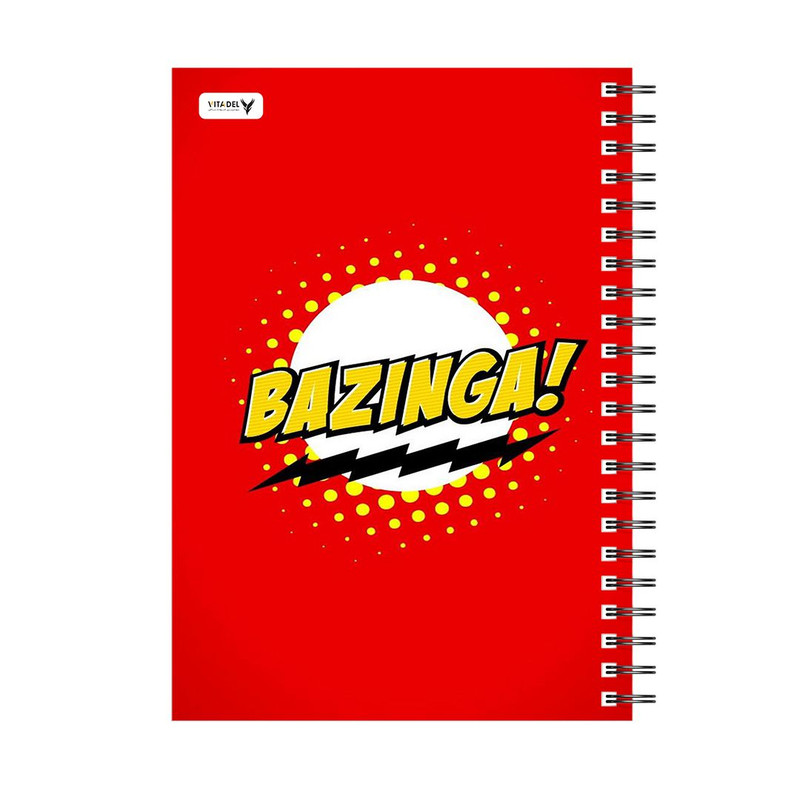 دفتر 60 برگ ویتادل طرح بیگ بنگ تئوری مدل 5