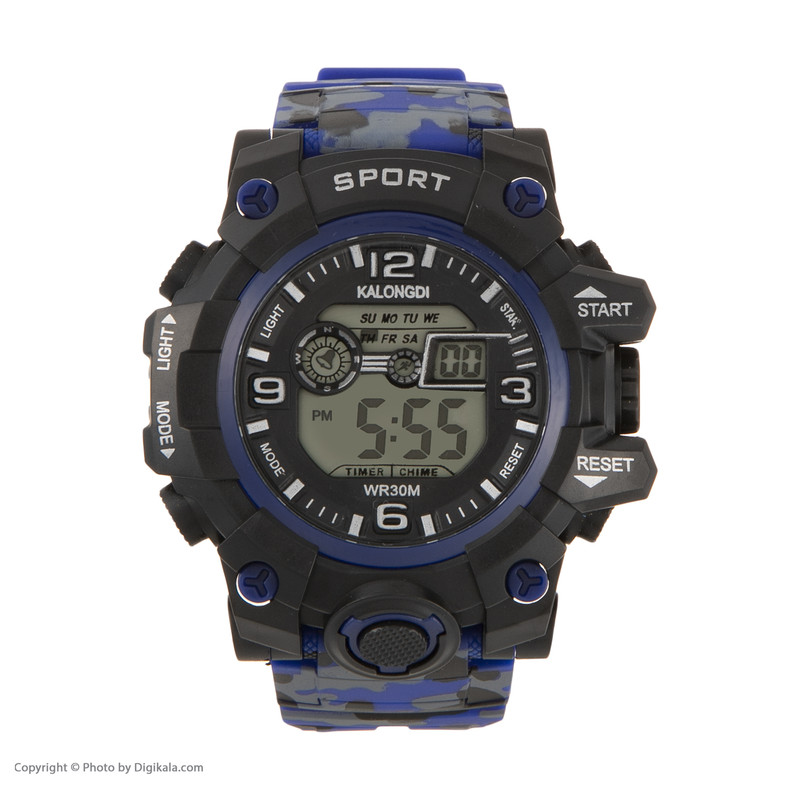 ساعت مچی دیجیتالی مردانه کالوندی مدل اسپرت کد 01 ساعت مچی دیجیتالی مردانه کالوندی مدل اسپرت کد 01
