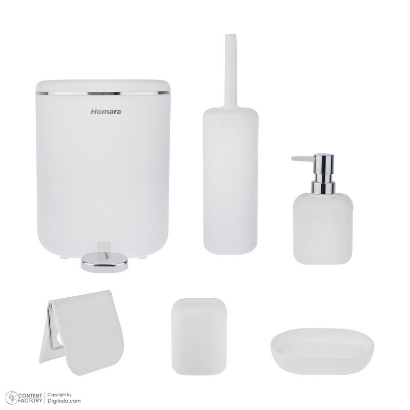 ست سرویس بهداشتی 6 تکه همارا مدل کلاسیک