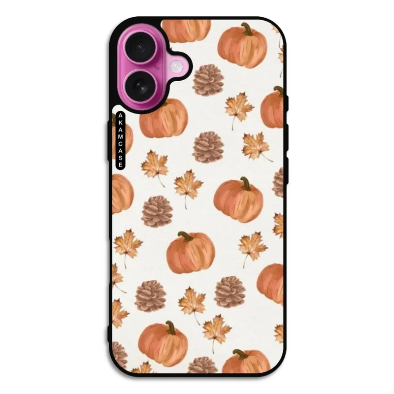 کاور آکام مدل AMC-WA16PLUS-PUMPKIN-9 مناسب برای گوشی موبایل اپل iPhone 16 Plus