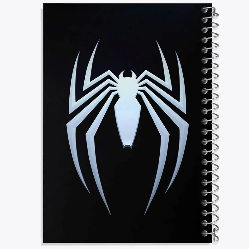 دفتر لیست خرید 50 برگ خندالو طرح مردعنکبوتی کد 30837