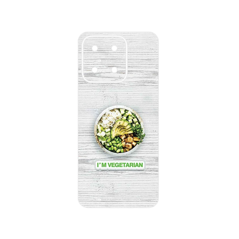 برچسب پوششی ماهوت مدل Im_vegetarian مناسب برای گوشی موبایل آنر X5b Plus