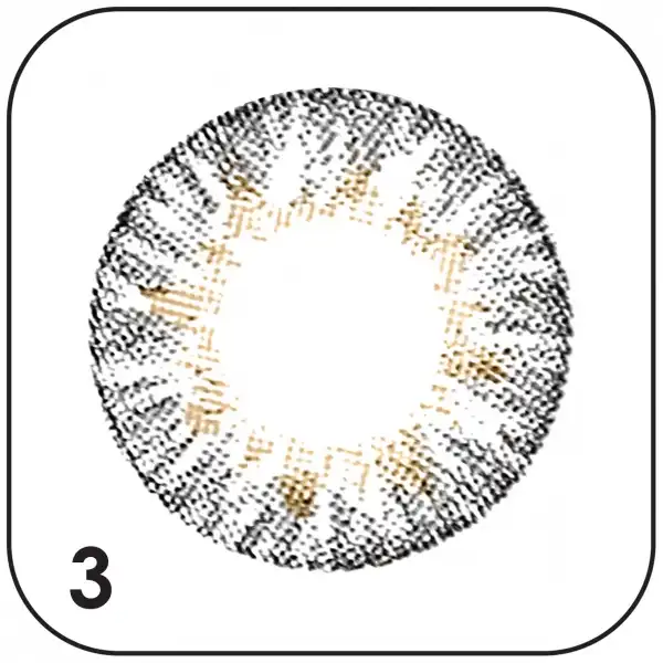 لنز چشم بیوتی شماره 3 رنگ خاکستری