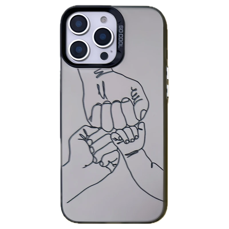کاور مدل so cool طرح خانواده مناسب برای گوشی موبایل اپل Iphone 12 pro